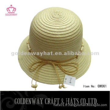 Chapeau de boule de papier à la mode en Corée GW061 chapeaux à dents